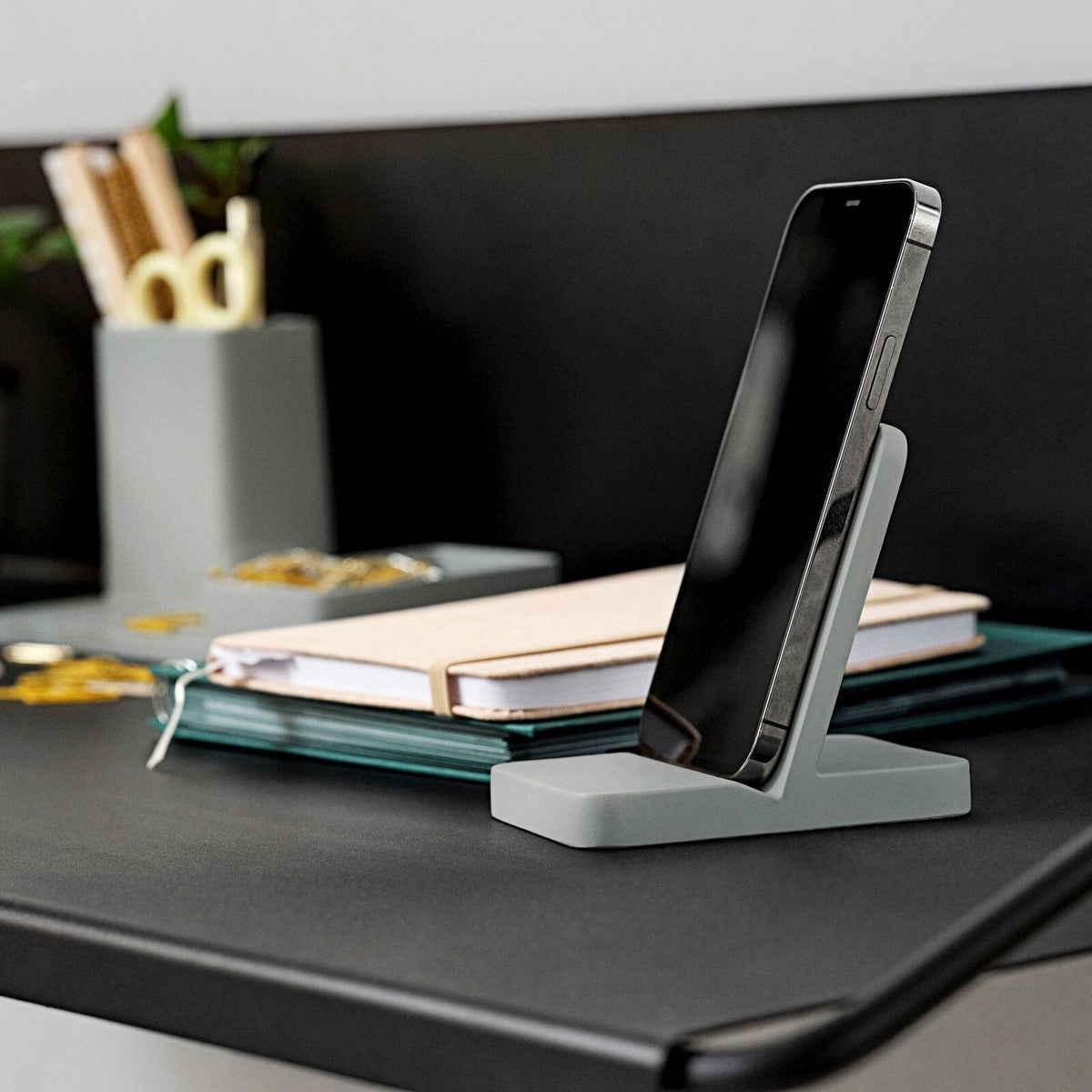 Support pour téléphone portable - Bureau - Pebble grey