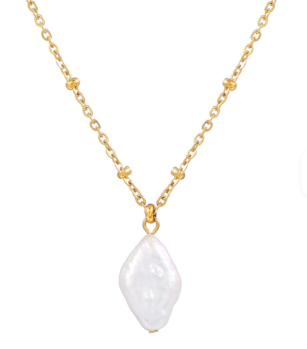 Collier Zarah - plaqué or