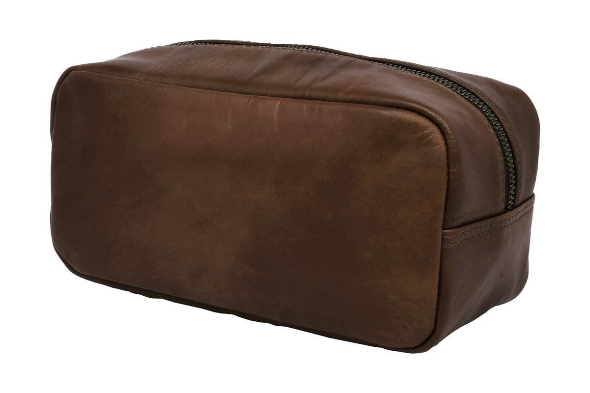 Trousse de toilette Faust - Dark brown