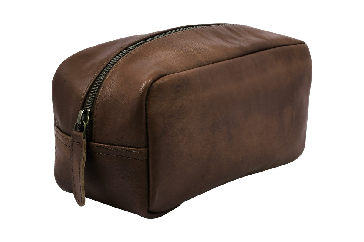 Trousse de toilette Faust - Dark brown