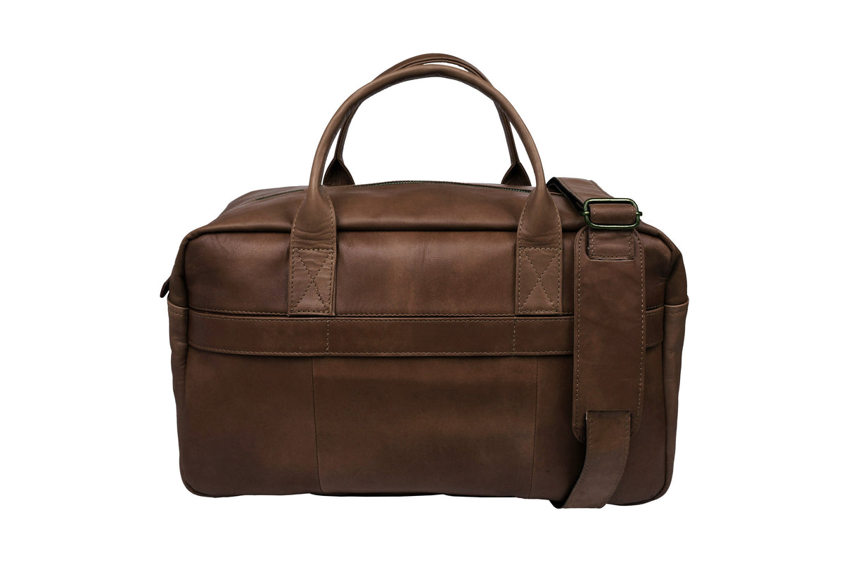 Sac week-end small Faust - Dark brown