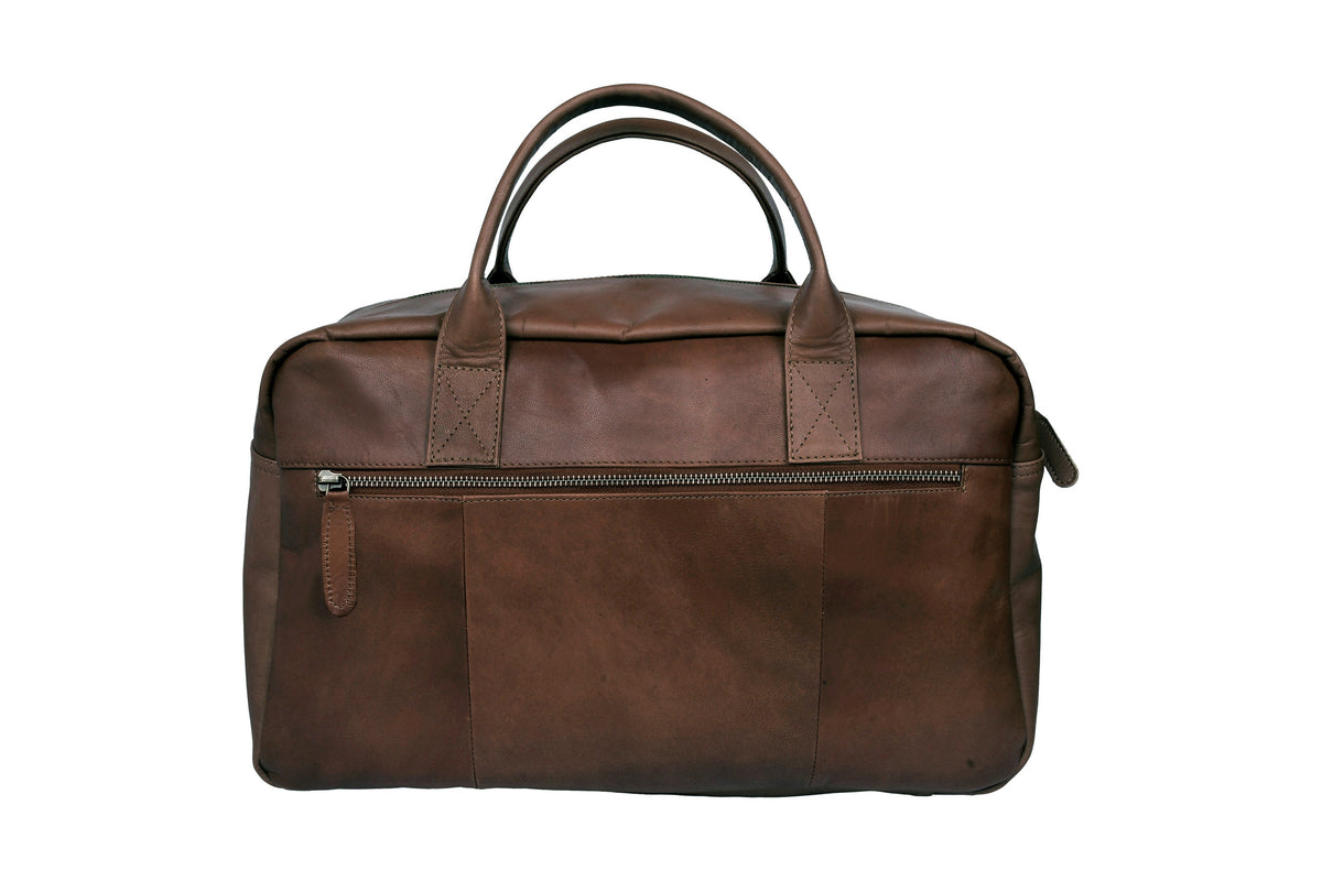 Sac week-end small Faust - Dark brown