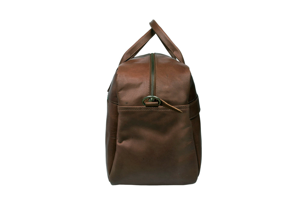 Sac week-end small Faust - Dark brown