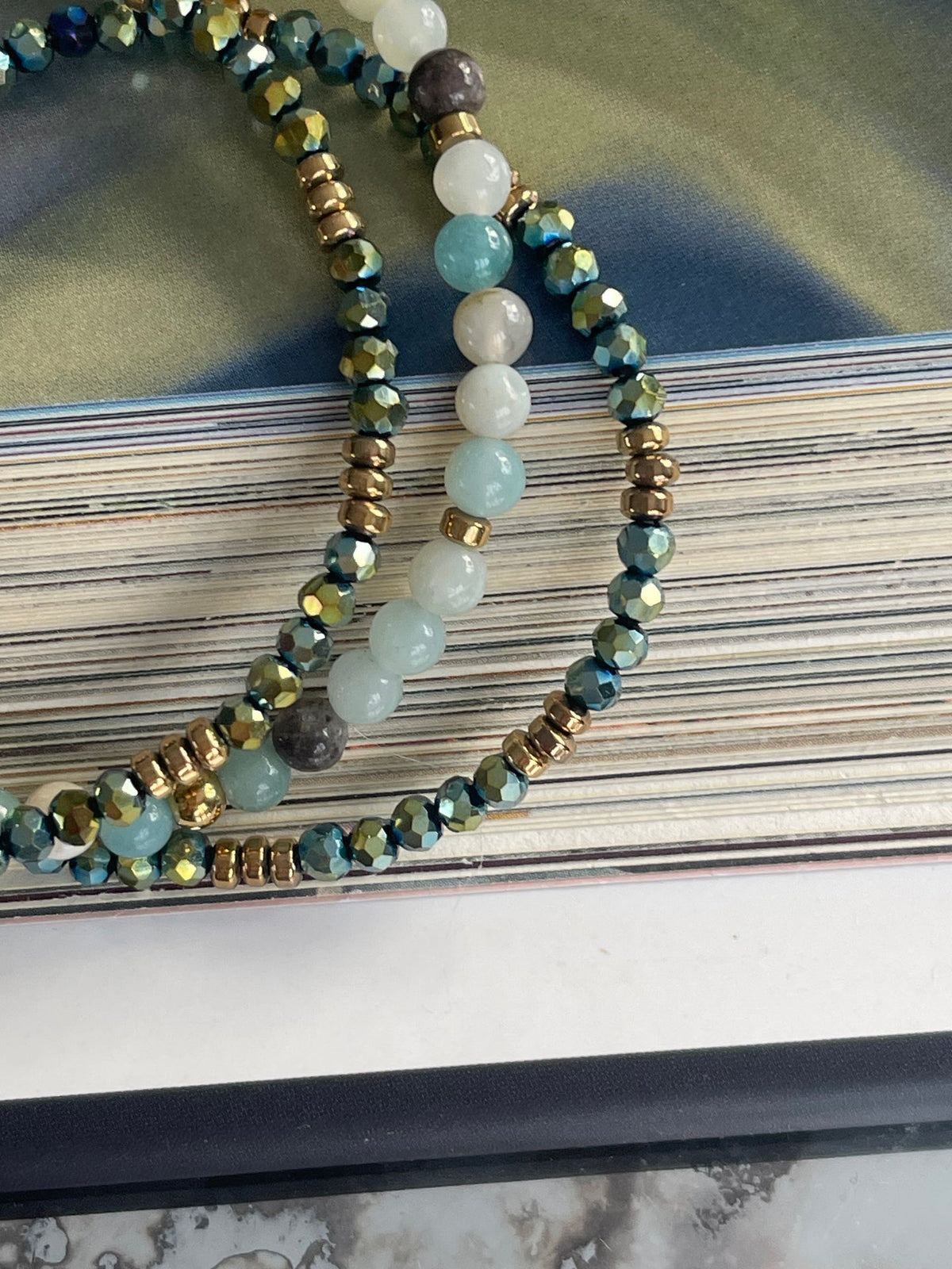 Bracelet Leah Emerald – Lot de 3 pièces