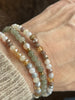 Bracelet Leah Jade Vert – Lot de 3 pièces