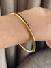 Bracelet jonc Augusta - plaqué or