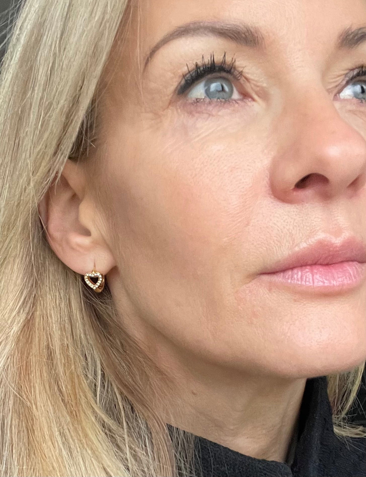 Boucles d’oreilles VIELLA - plaquées or et ornées de zircones