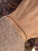 Bracelet tennis Palma avec zircones - plaqué or