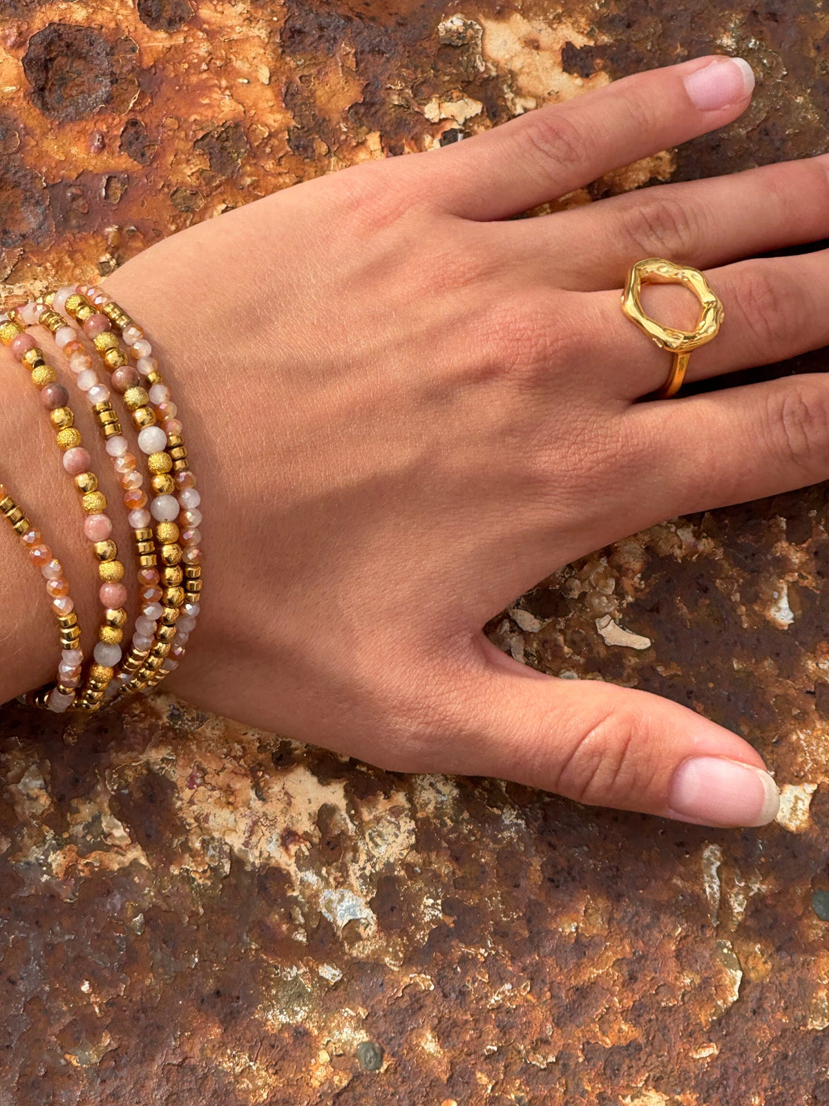 Bracelet Ofelia Nature - Ensemble de 5 bracelets