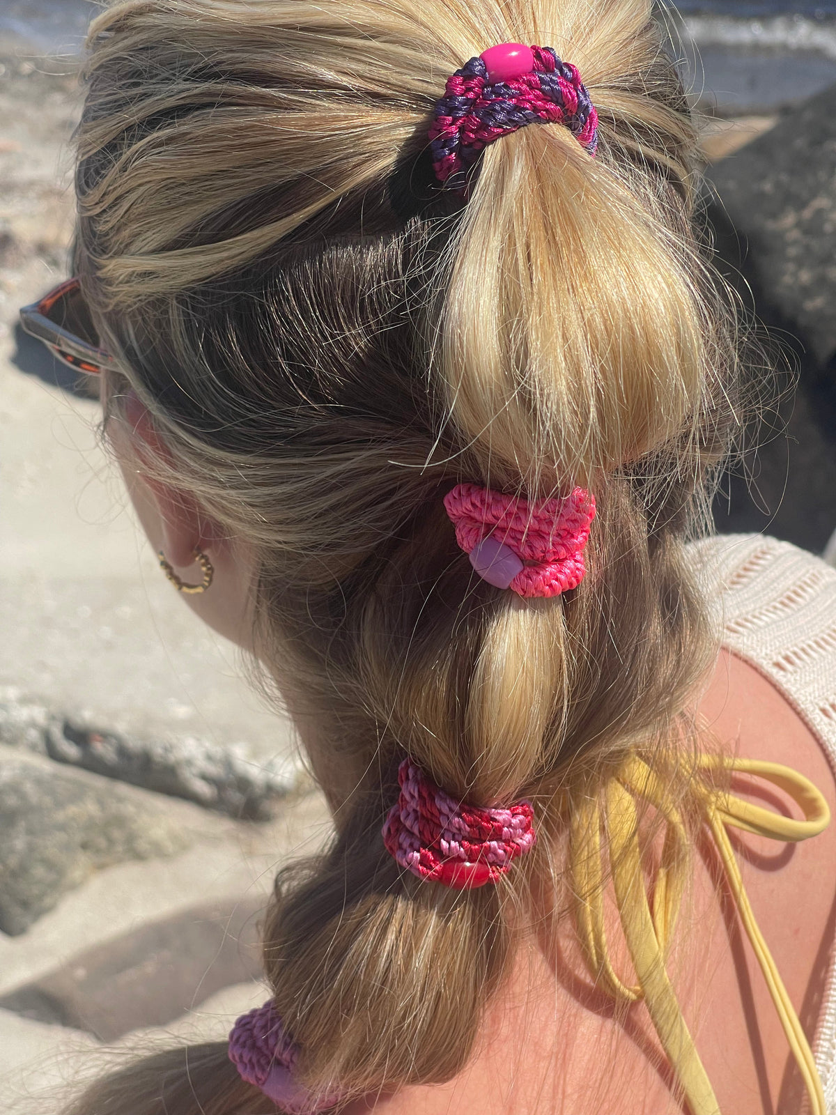 Élastiques à cheveux Supreme Summer vibes - 4 pcs.