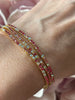 Bracelets - Elare Set/3 - élastiques - mélange rouge