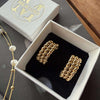Boucles d’oreilles Loreto – Plaqué or