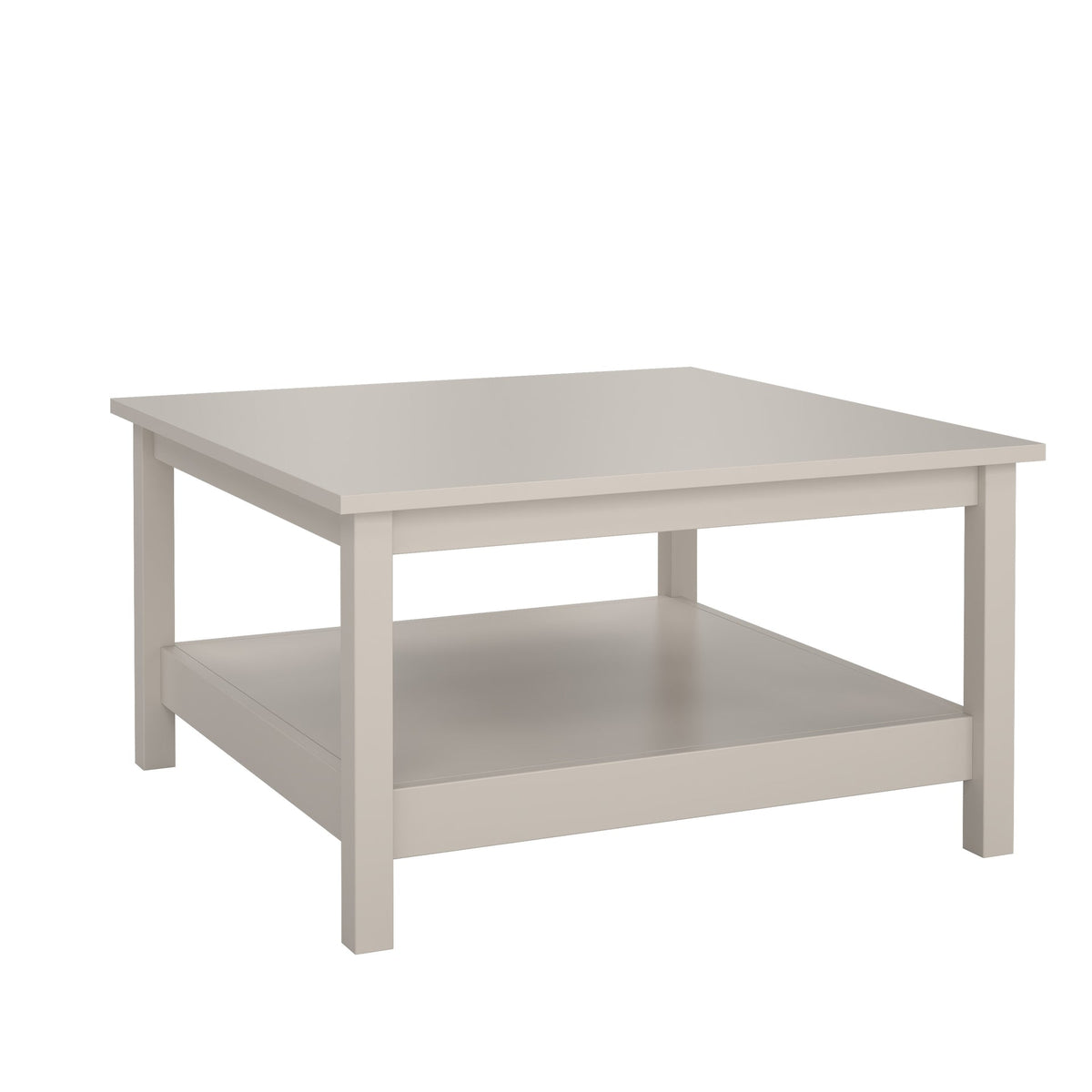 Table basse avec étagère - Cashmere