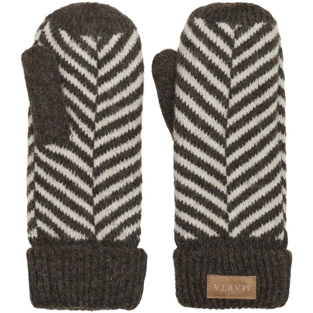 Moufles Ayana - Brun/beige