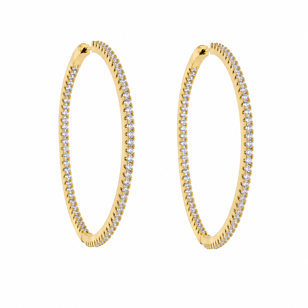 Boucles d’oreilles Kendal Hoops - dorées
