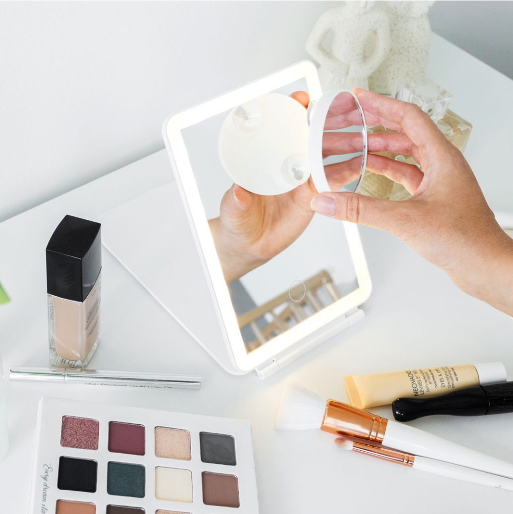 Miroir maquillage LED