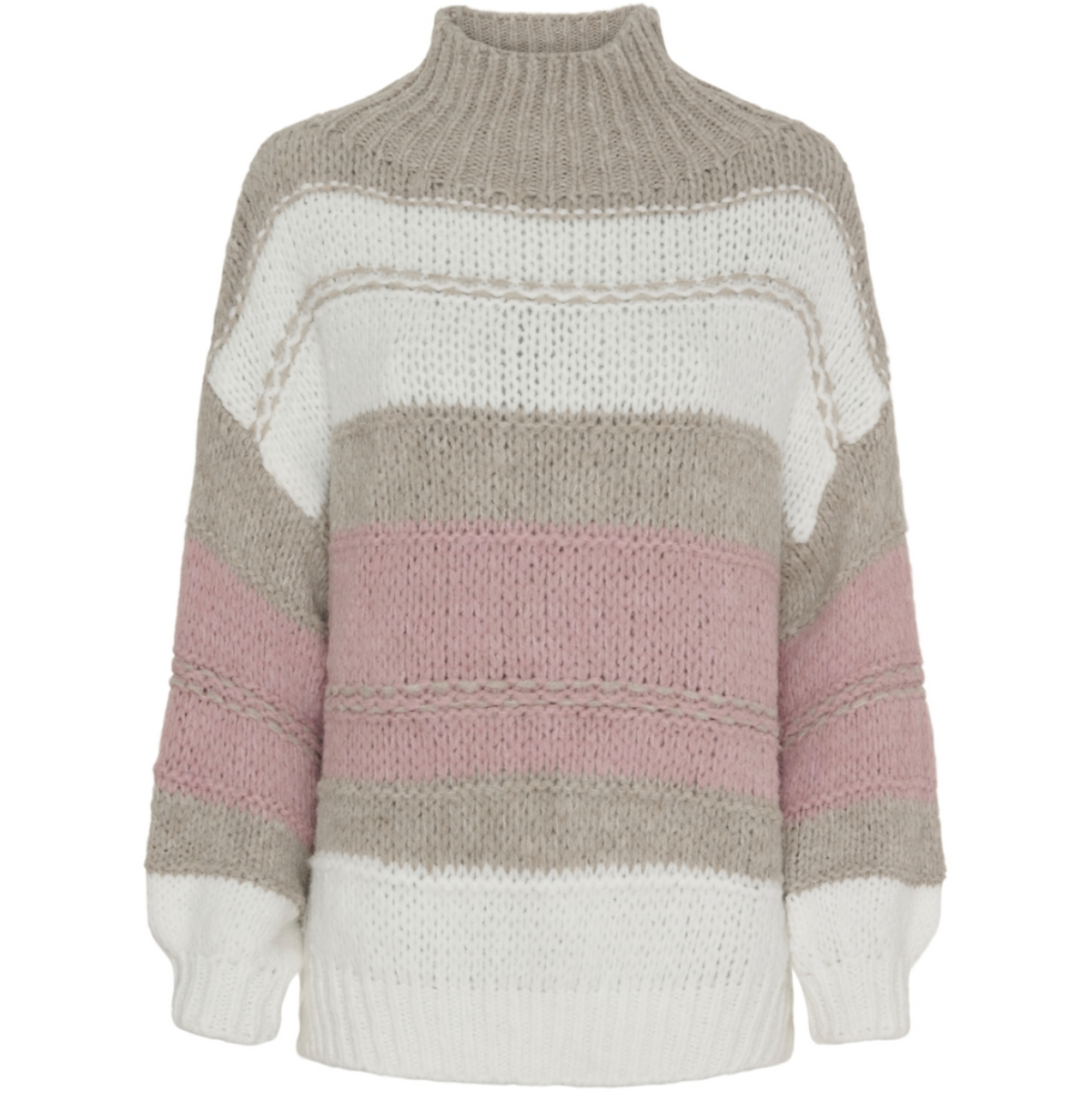 Pull tricoté Maddy Rose / Beige