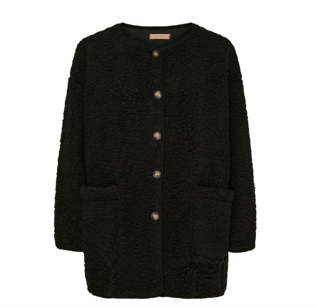 Veste Lucile Black teddy