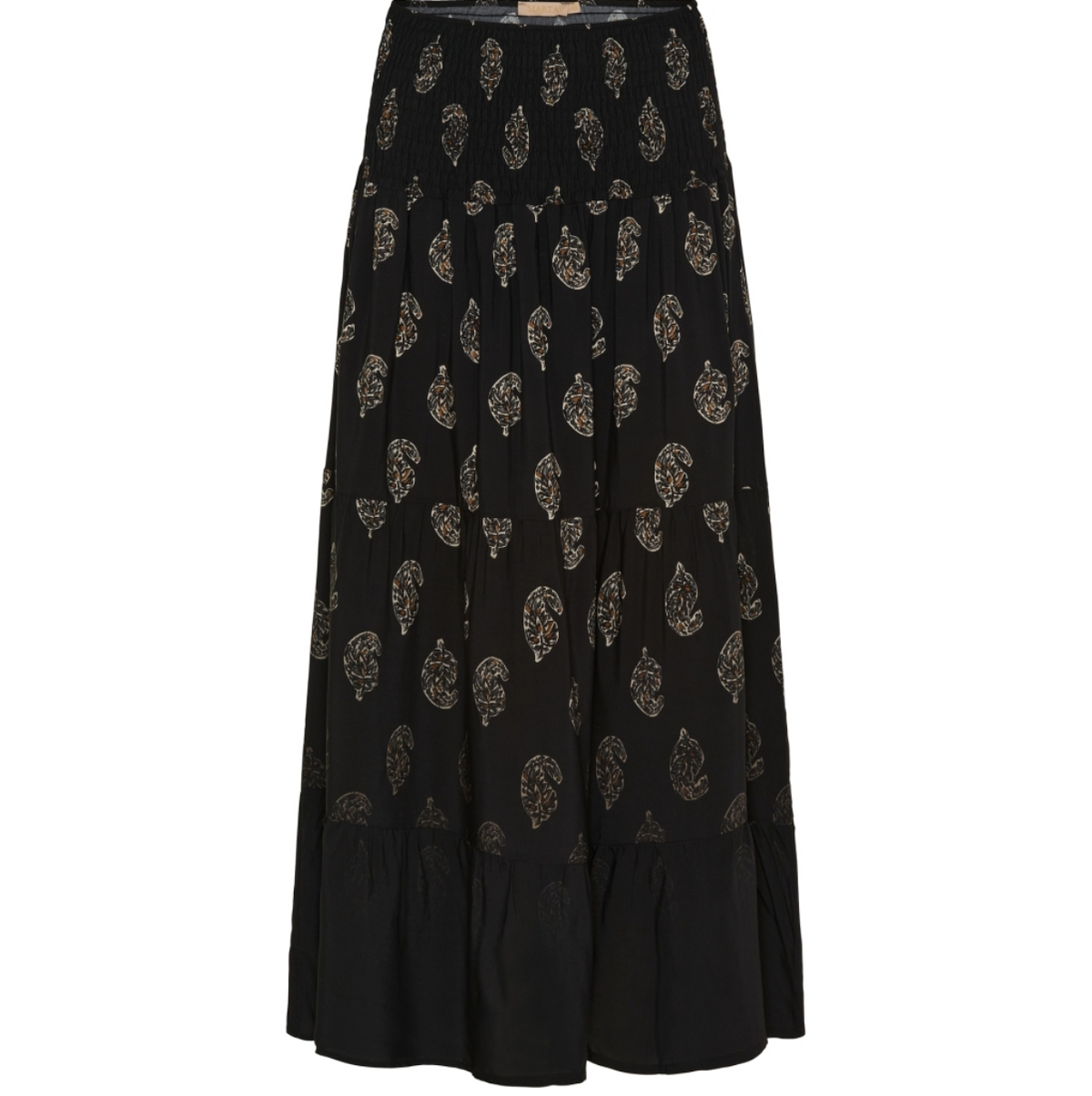 Jupe avec smocks - Black Faded