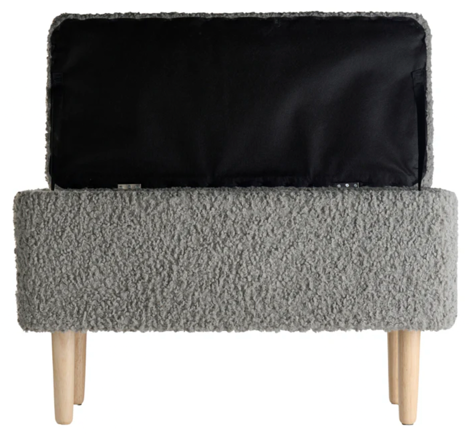 Banc avec rangement - Poids max. 120kg