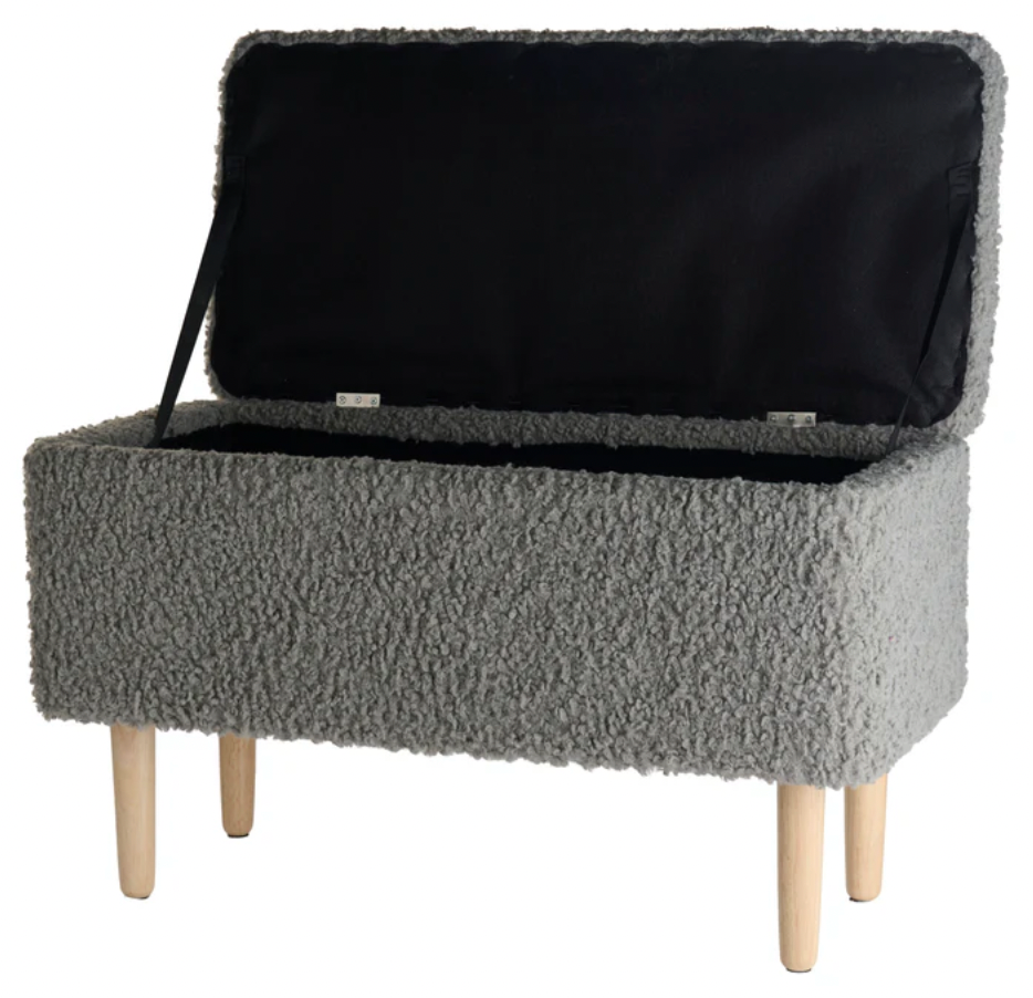 Banc avec rangement - Poids max. 120kg