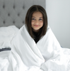 Couette lestée junior, 100x140, 3,5 kg - blanche