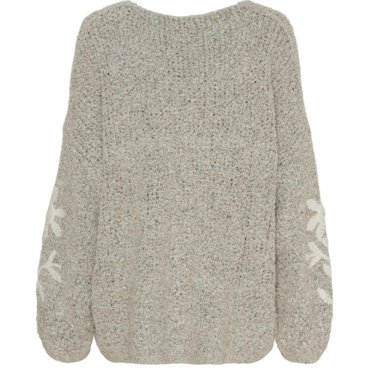 Pull en maille Almond chiné