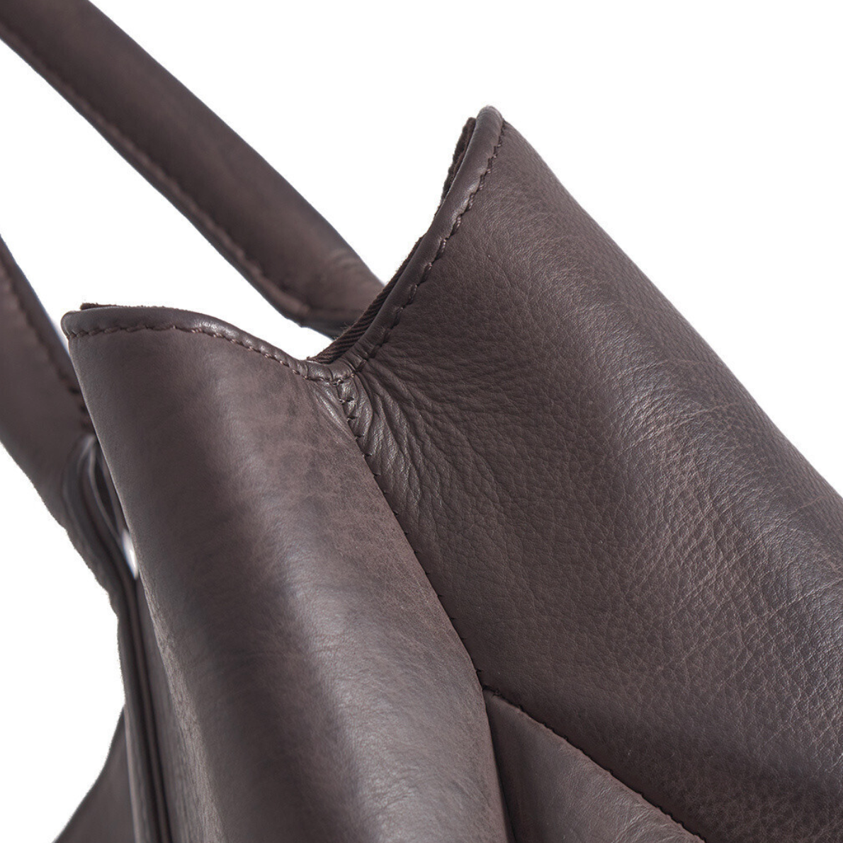 Sac de travail / shopper Brown  – Soft leather