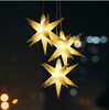Guirlande lumineuse étoiles LED - lot de 3