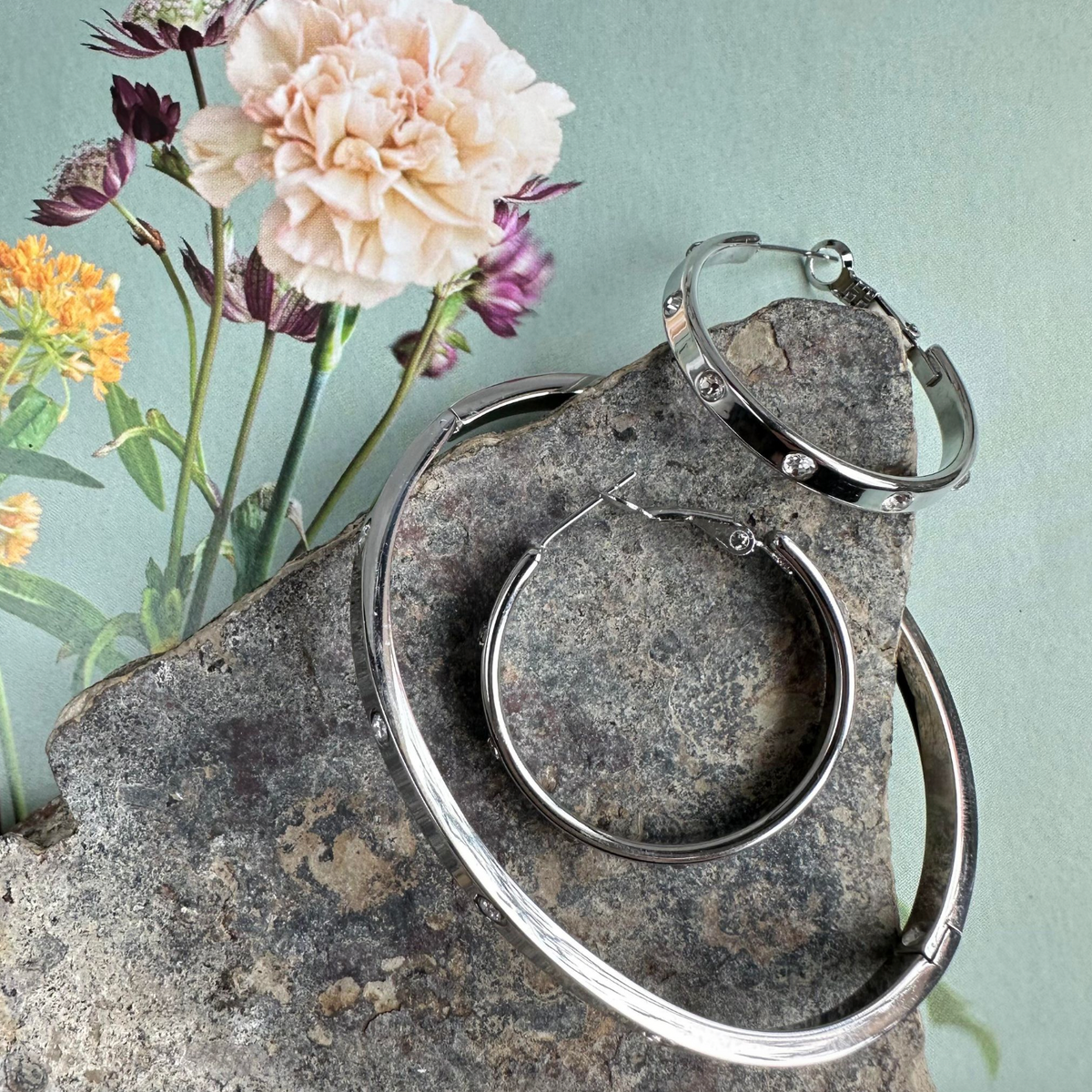 Ensemble Mindy avec bracelet et boucles d’oreilles