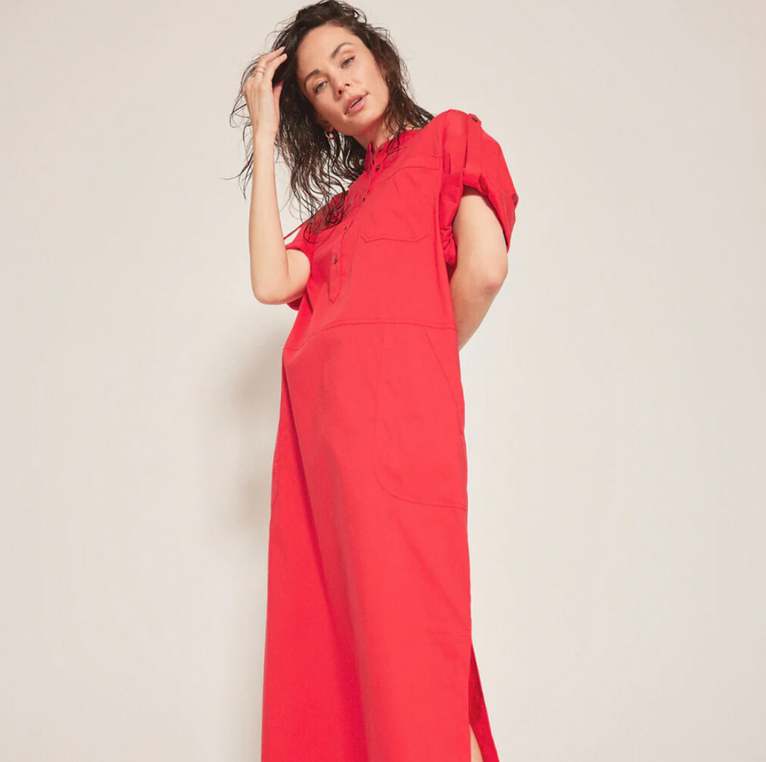 Robe Aby rouge