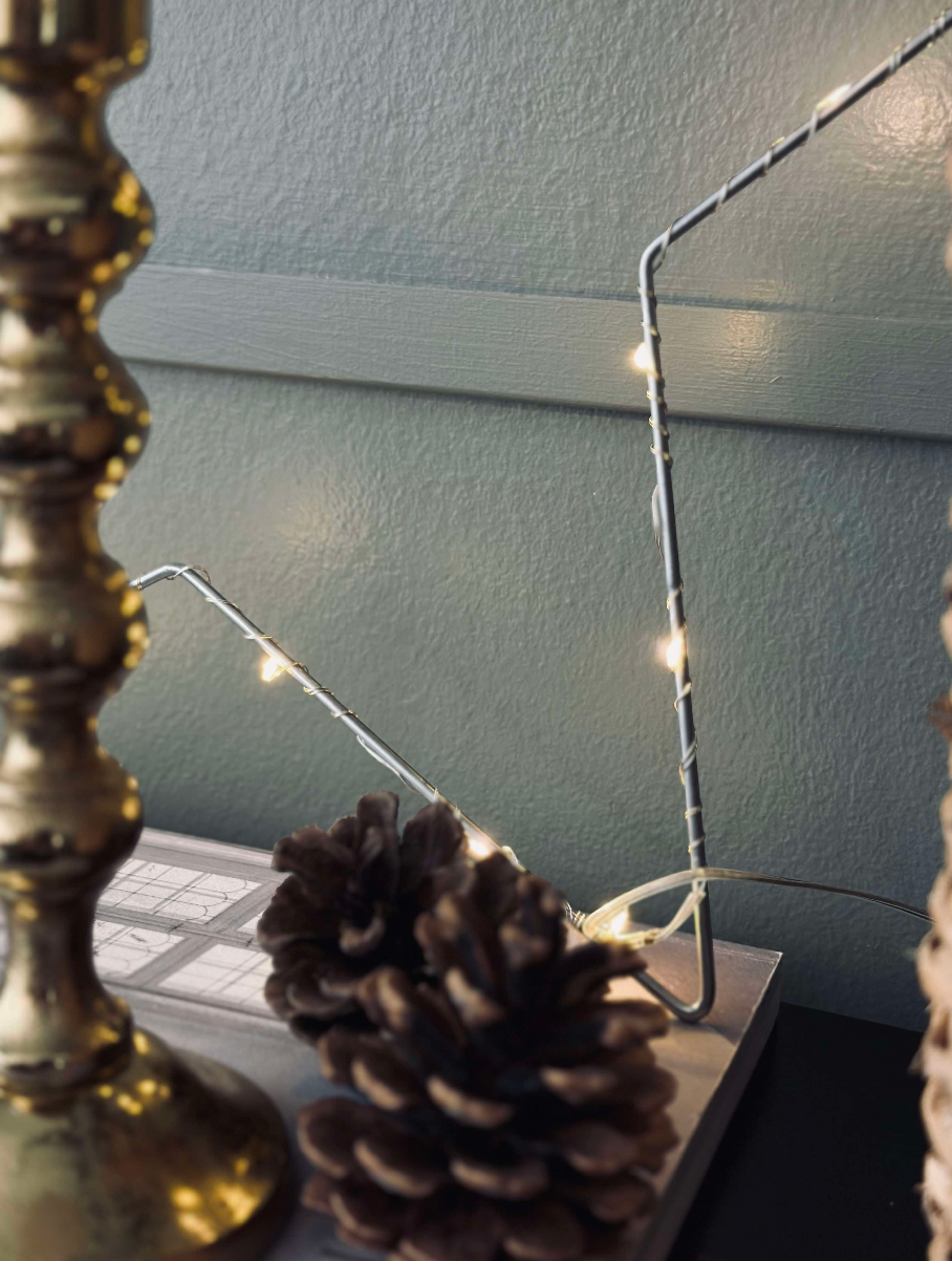 Étoile LED Argent 30 cm