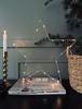 Étoile LED Argent 30 cm