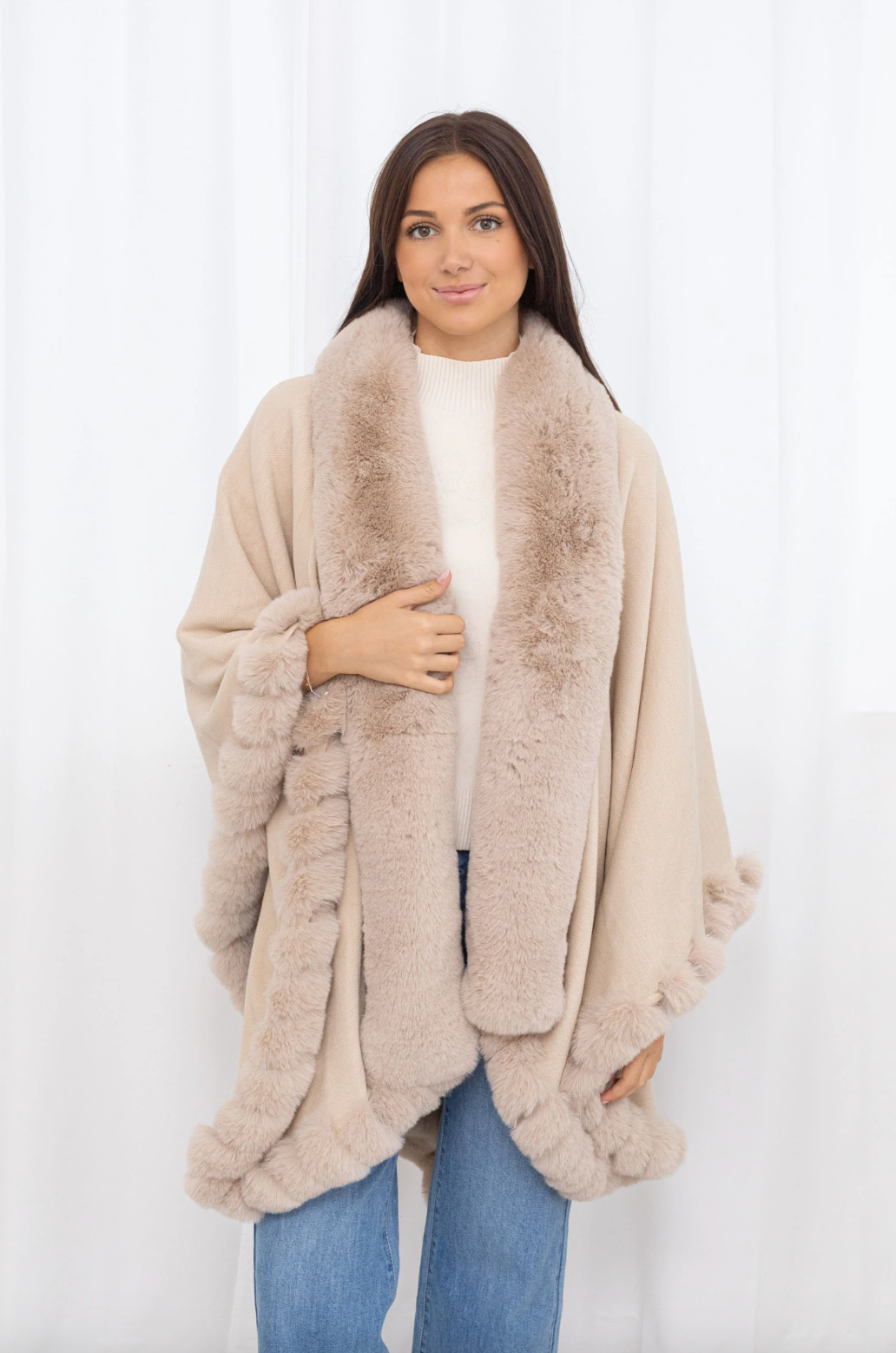 Poncho châle