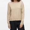 Pull avec de jolis boutons - Beige