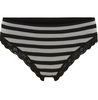 Slip ISA stripe rib - Black