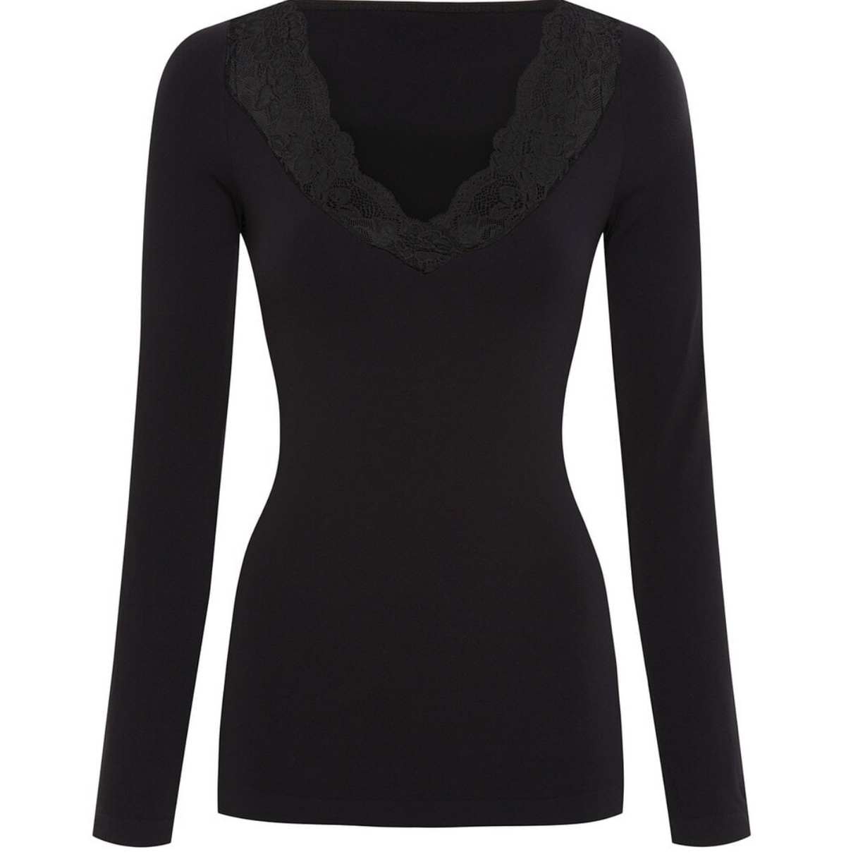 Blouse Belen black - Microfibre
