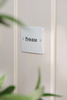 Panneau en émail Private