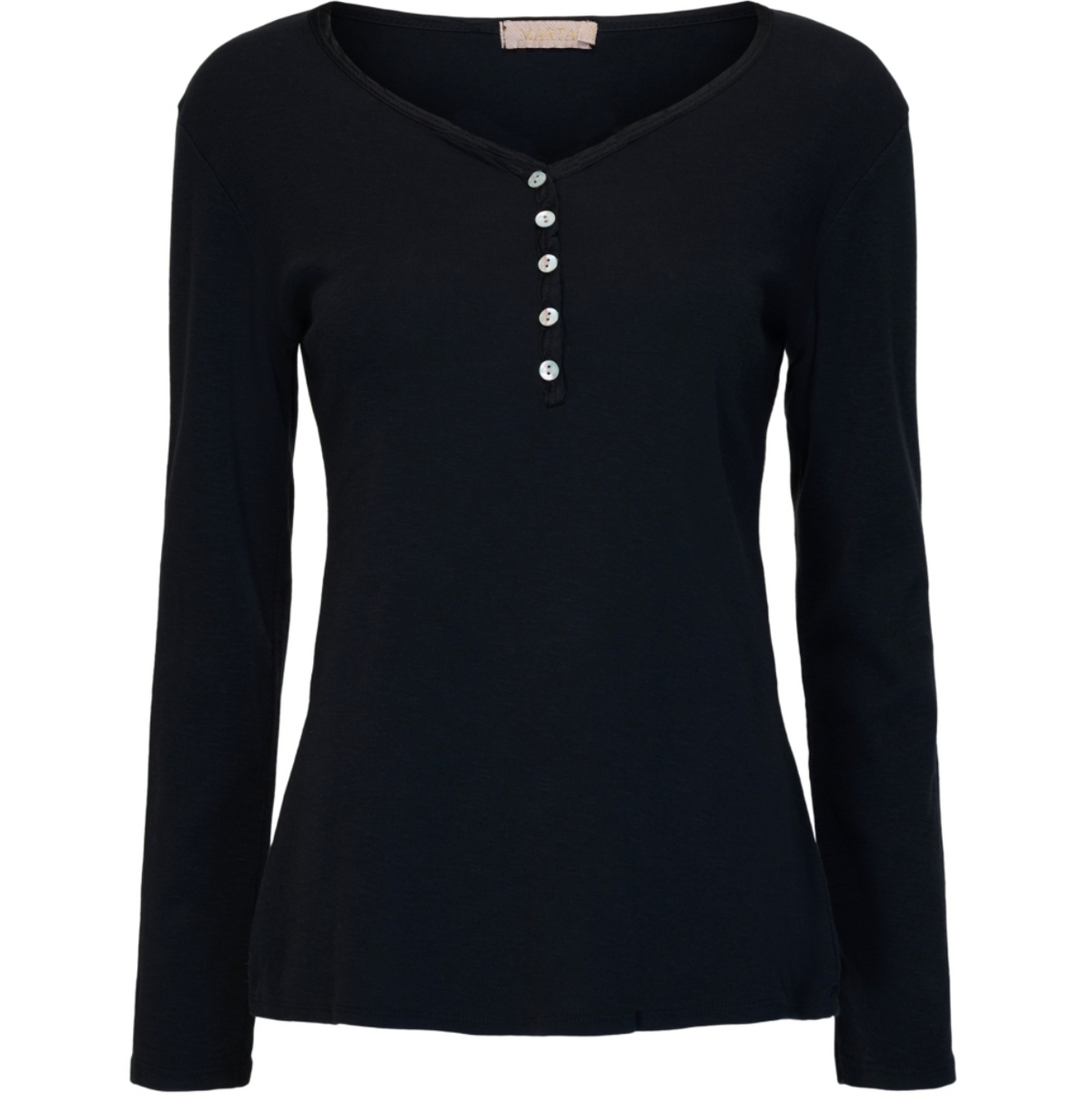 Blouse basique avec boutons – ´Black