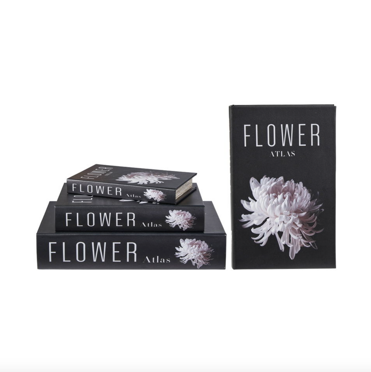 Boîtes de rangement FLOWER - lot de 3
