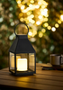 Lanterne avec bougie bloc LED