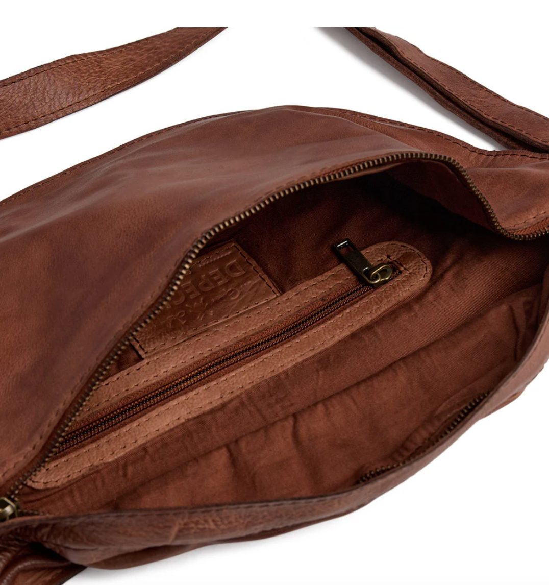 Sac banane Taya Cognac