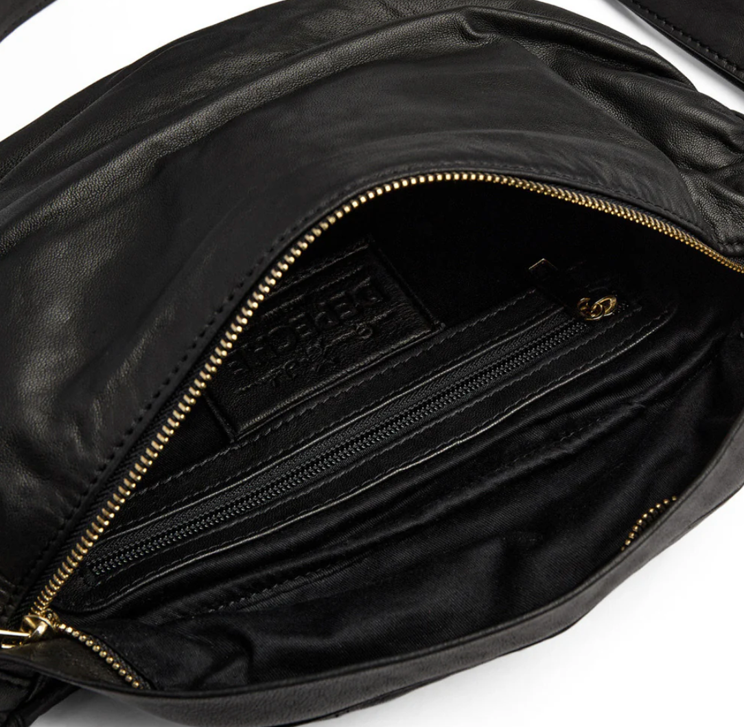 Bumbag Nero - Cuir ultra doux