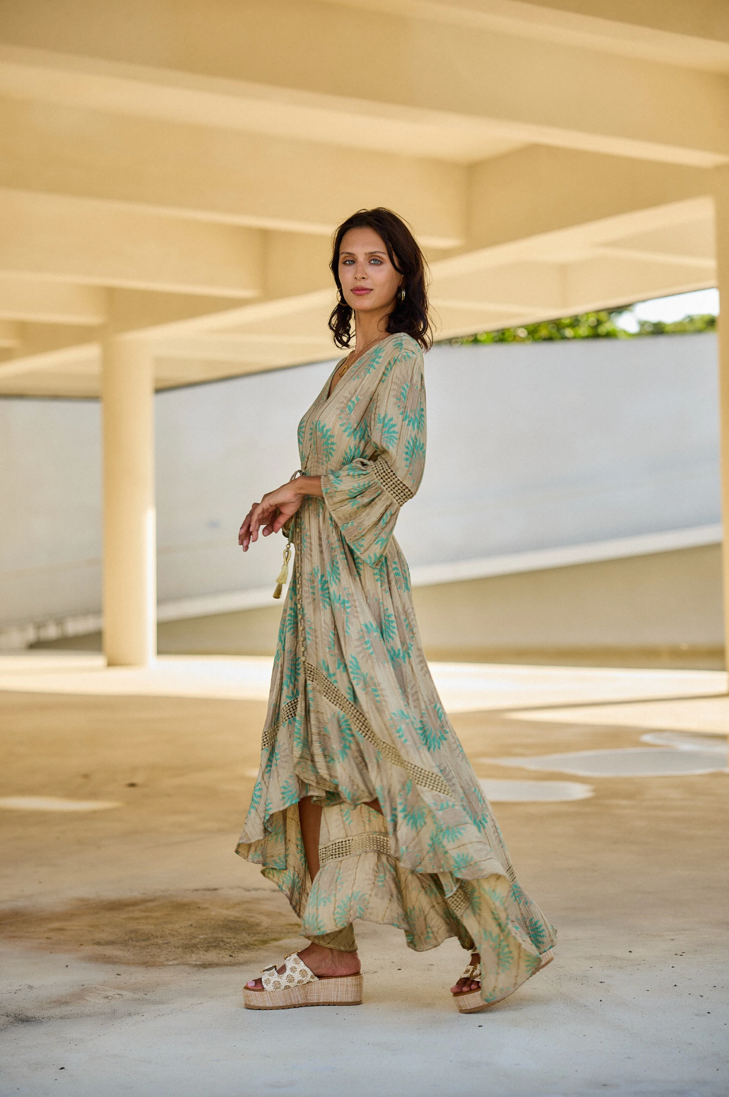 Robe Boho Coral