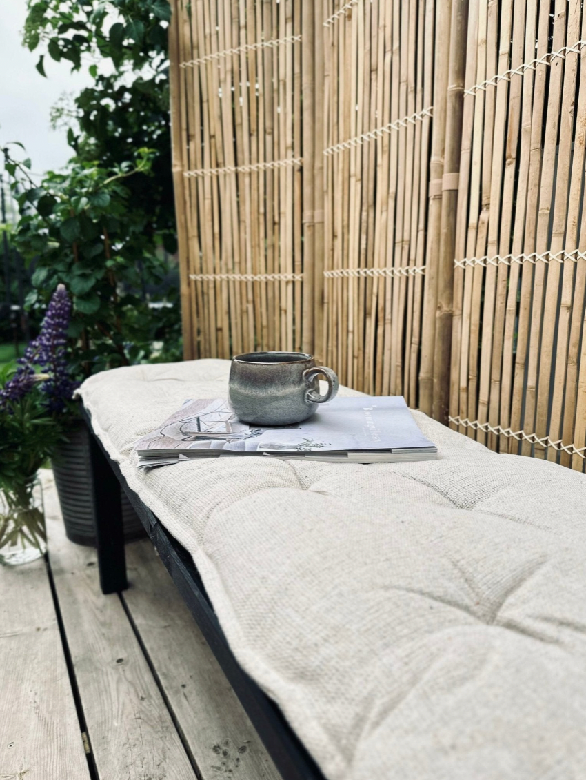 Coussin de matelas SKAGEN – 45×150 Naturel