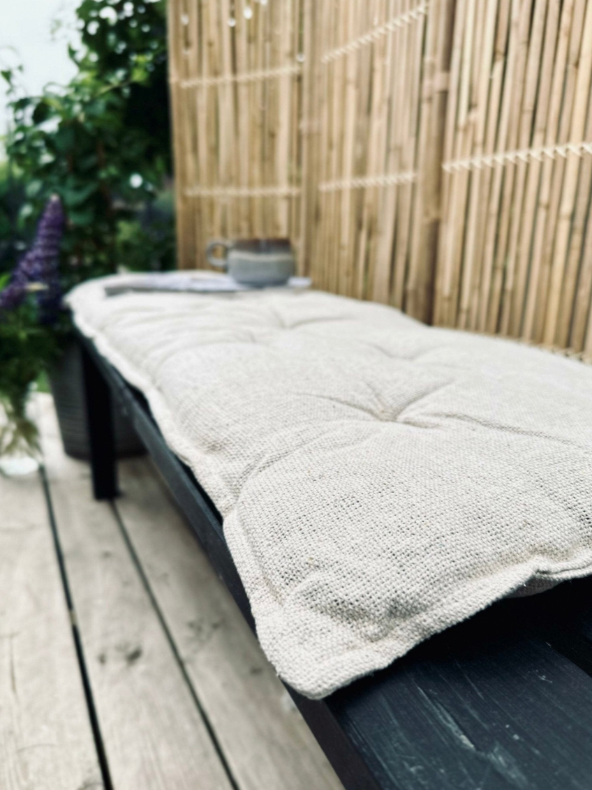 Coussin de matelas SKAGEN – 45×150 Naturel