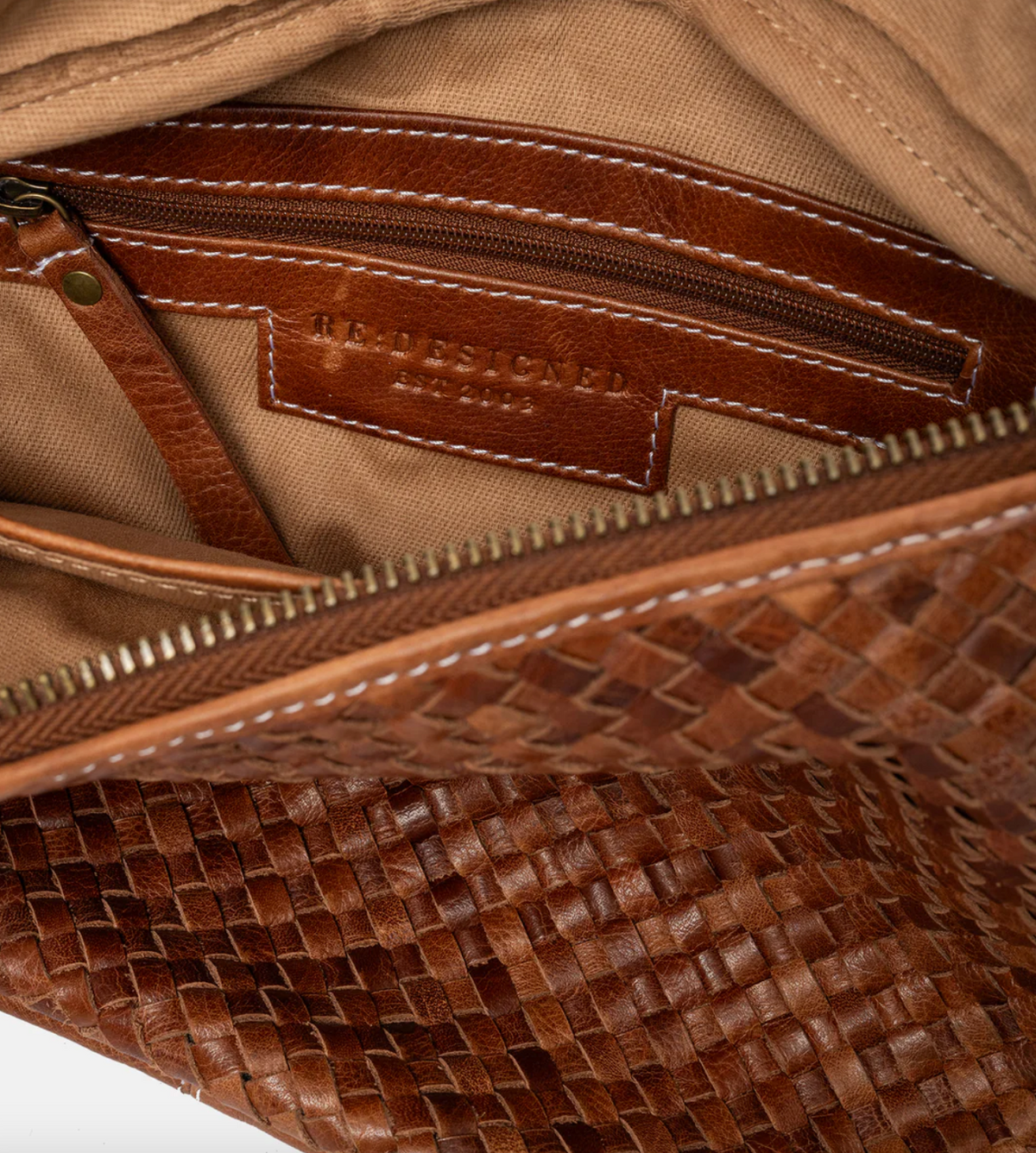 Banane DARIA Leather  - Walnut