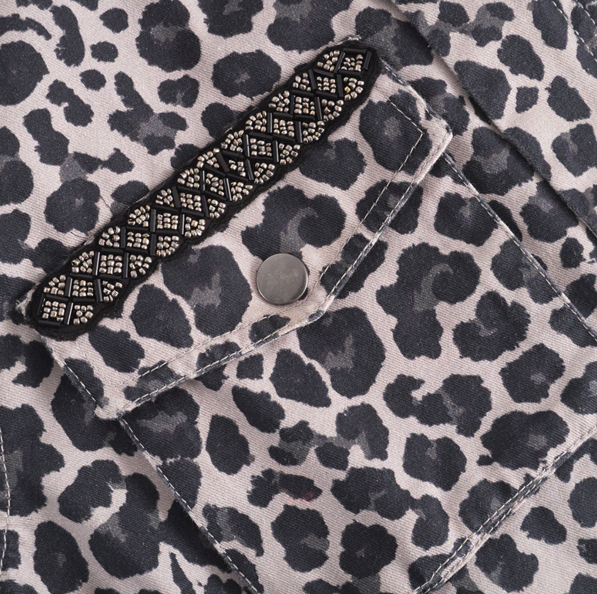 Veste Leopard Grey