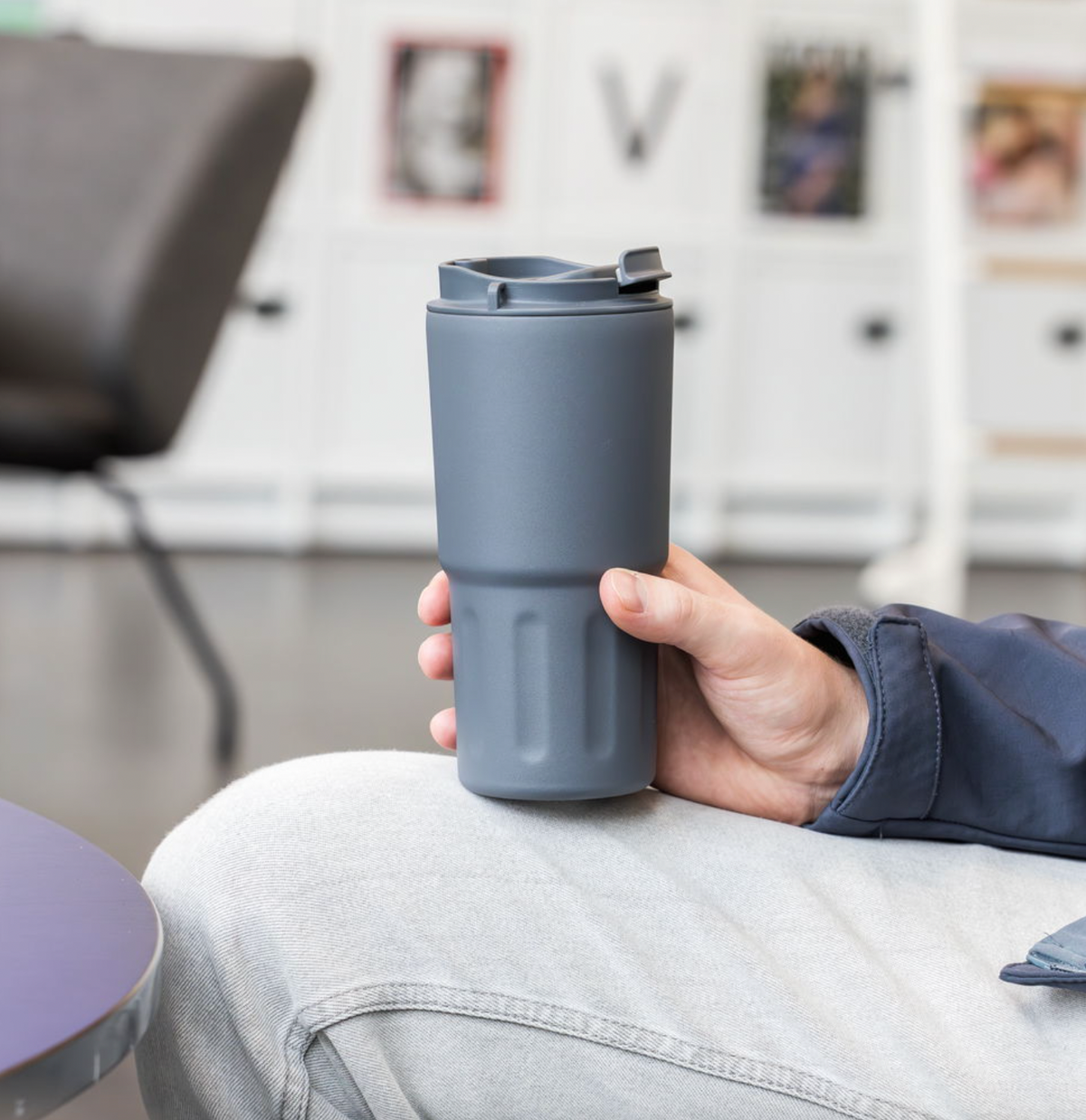 Gobelet isotherme gris - 600 ml