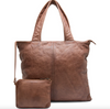 Shopper avec clutch MILLE - Chestnut